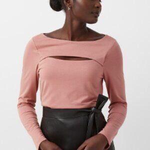 NWT SIMONS Contemporaine Cutout Tee size M